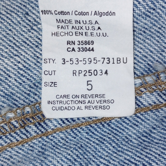 Vintage Roper Western Women's Highrise Jeans, Size 5 NWT - Picture 3 of 8